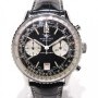 Breitling Navitimer Rare 7806 S Full Set Steel Case On A Lea