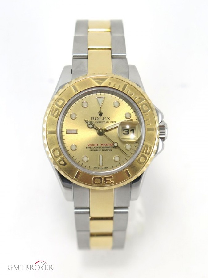 Rolex Lady Yachtmaster 169623 Golden Dial Y Series Full nessuna 635725