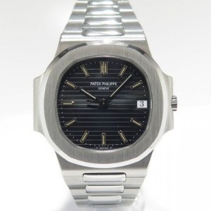 Patek Philippe Nautilus Vintage 3800 Acier Cadran Bleu Gris Ardoi nessuna 404411