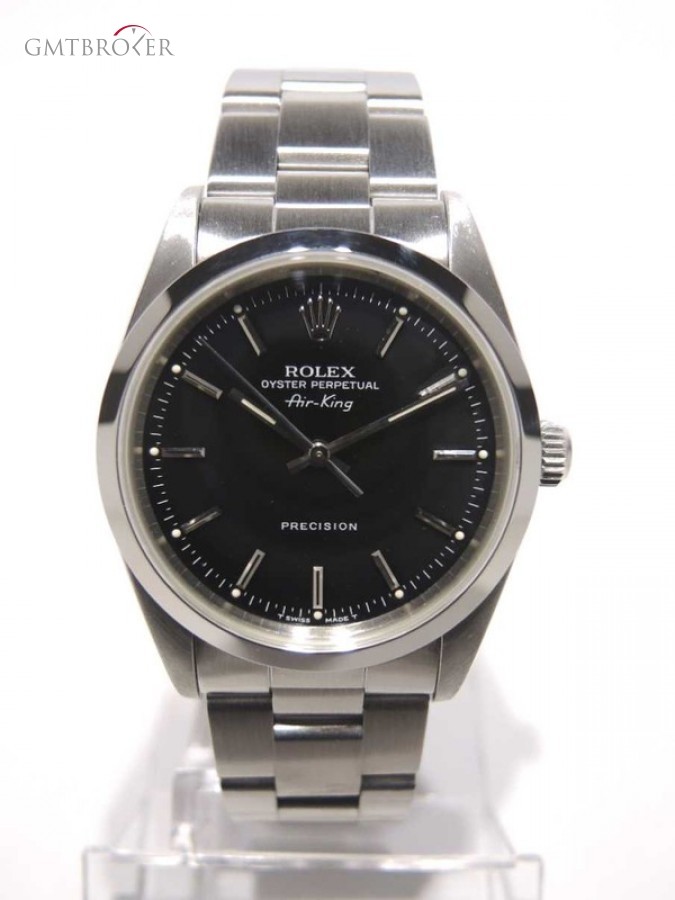 Rolex Airking 14010 With Papers X Series Full Steel Silv nessuna 556283