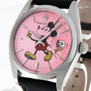 Rolex Oysterdate Precision Mickey Mouse steel Ref6694 6694 460063