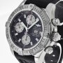 Breitling Superocean Chronograph steel on rubber strap ref A