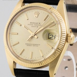 Rolex Oyster Perpetual Date 18ct yellow gold Ref 1501 1501 569751