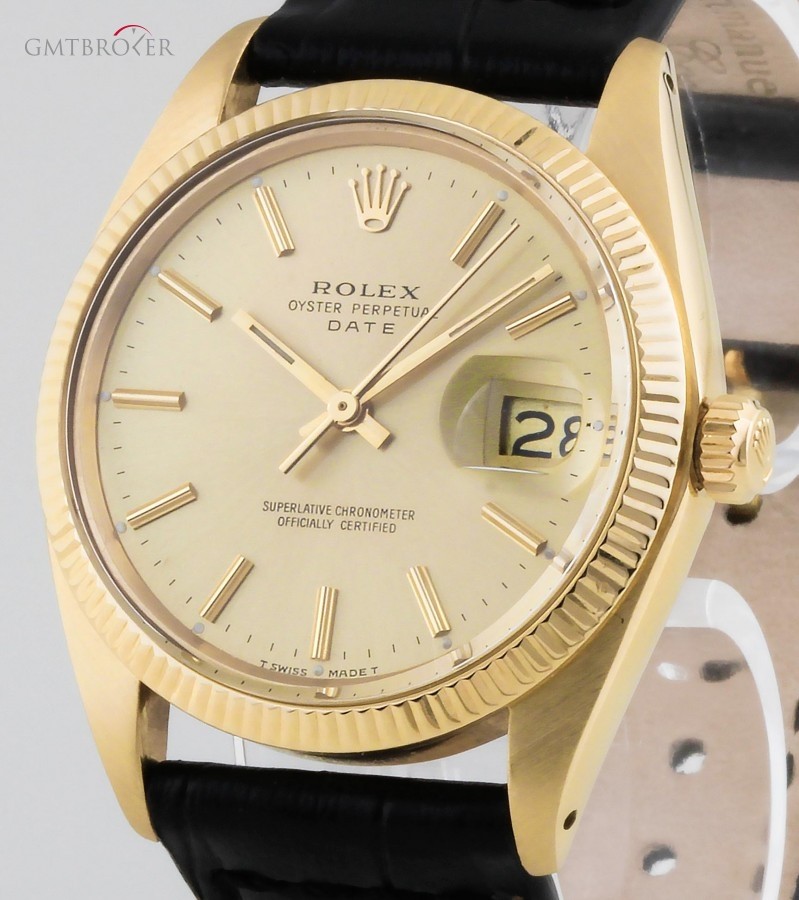 Rolex Oyster Perpetual Date 18ct yellow gold Ref 1501 1501 569751