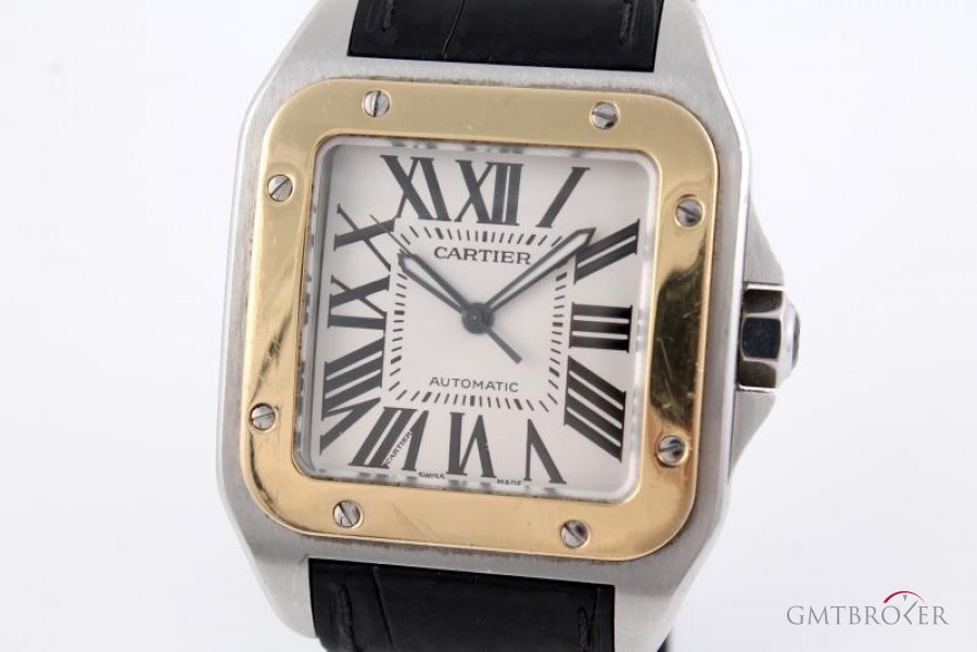 Cartier Montre Santos 100 XL in Stahl Gold Photo 1 on Gmtbroker