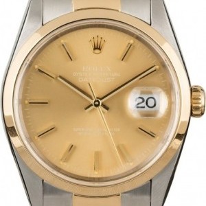 Rolex Mens  Datejust 16203 Champagne Dial 16203 840789