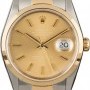 Rolex Mens  Datejust 16203 Champagne Dial