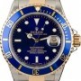Rolex Used  Submariner 16613 Blue Luminous Dial