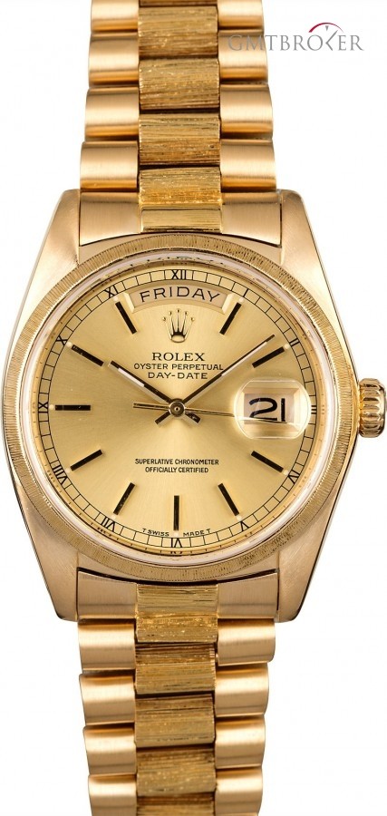 Rolex Day-Date 18078 Barked Link President President 801015