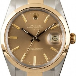 Rolex PreOwned  Date 15003 Champagne Dial Dial 835174