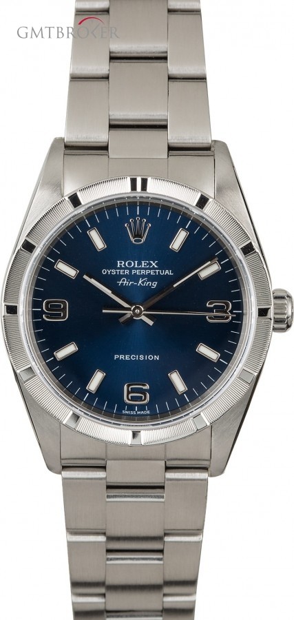 Rolex PreOwned  Air-King 14010M Blue Dial 14010M 839527