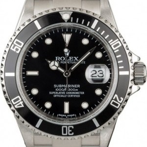Rolex PreOwned  Submariner 16610 Serial Engraved Rehaut Rehaut 839575