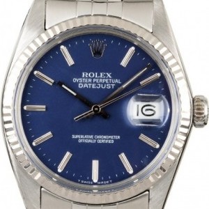 Rolex Used  Datejust 16014 Blue Dial 16014 829334