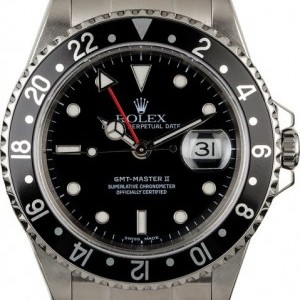 Rolex Used  GMT Master 16710 Black Timing Bezel 16710 834889