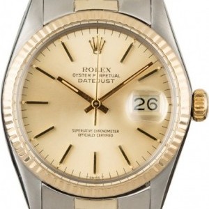 Rolex PreOwned  Datejust 16013 Two Tone Jubilee Champagn 16013 850994