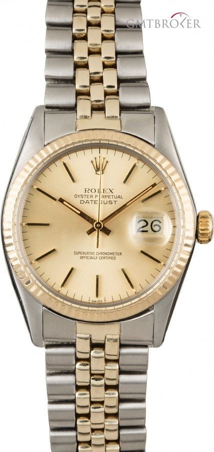 Rolex PreOwned  Datejust 16013 Two Tone Jubilee Champagn 16013 850994