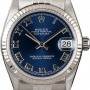 Rolex Used  Datejust 78274 Blue Roman Dial