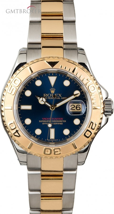 Rolex Yacht-Master 16623 Blue Dial with Two Tone Oyster 16623 826790