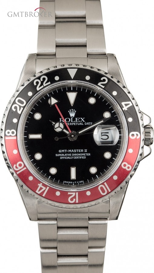 Rolex Used  GMT Master II Ref 16710 Coke Insert 16710 848066