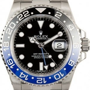 Longines Mens Used  GMT-Master II Ref 116710 Batman Model Model 833408
