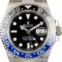 Longines Mens Used  GMT-Master II Ref 116710 Batman Model