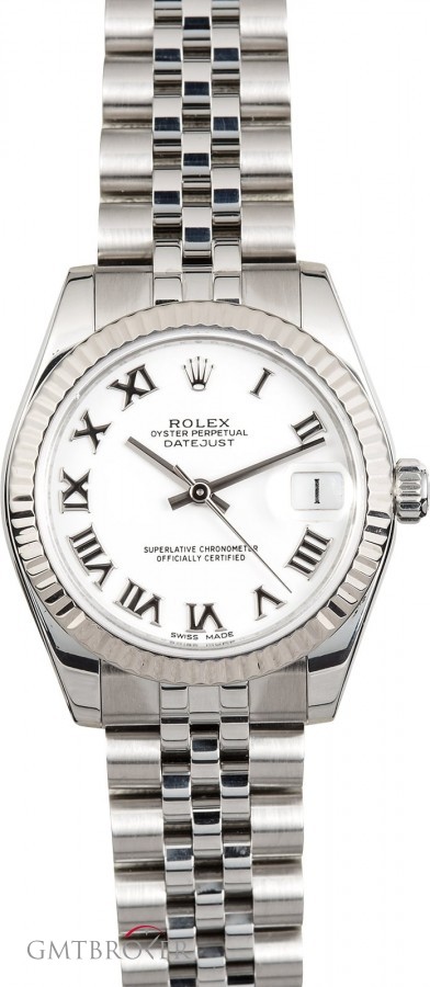 Rolex Used  Datejust 178274 White Dial Mid-Size 178274 840825