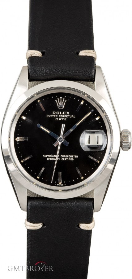 Rolex Vintage  Date 1500 Black Dial Dial 833830