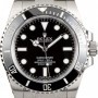 Rolex PreOwned  Submariner 114060 Black No Date Dial