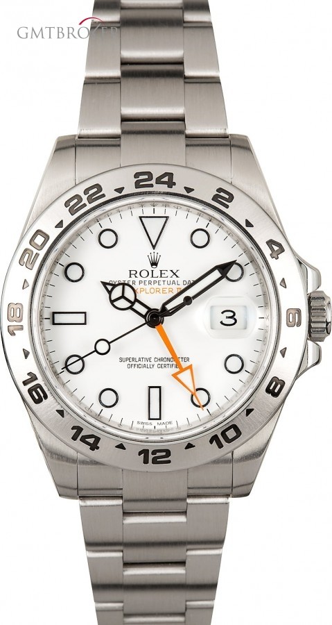 Rolex PreOwned  Explorer II Ref 216570 White Polar Dial Dial 843379