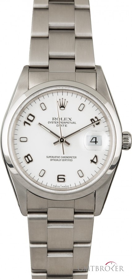 Rolex PreOwned  Date 15200 White Dial Dial 850367