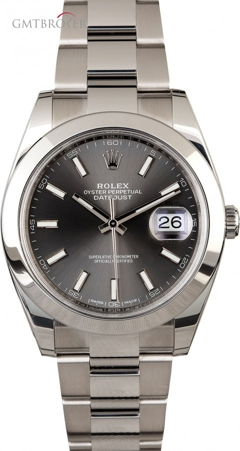 Rolex Datejust 126300 Rhodium Index Dial Dial 844165