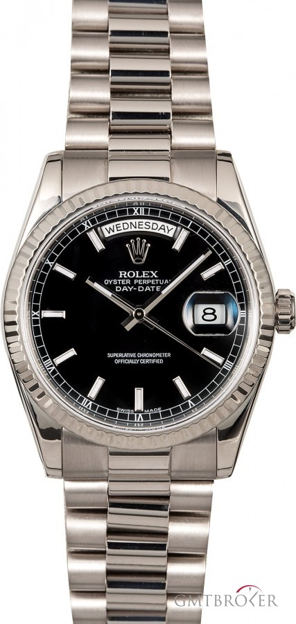 Rolex President 118239 Black Dial Dial 772415