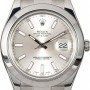 Rolex Datejust II Ref 116300 Silver Dial Steel Oyster