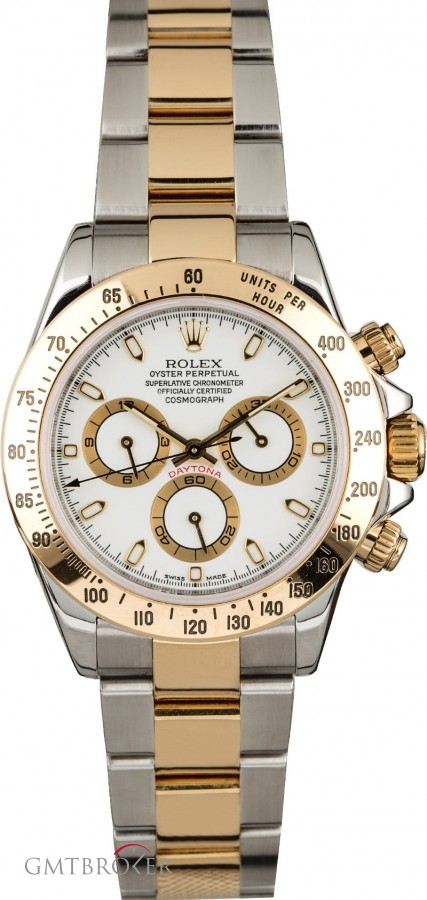 Rolex Pre-Owned  Daytona 116523 White Dial Cosmograph Cosmograph 835600