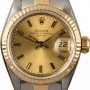 Rolex Lady Datejust 69173 Champagne Index Dial