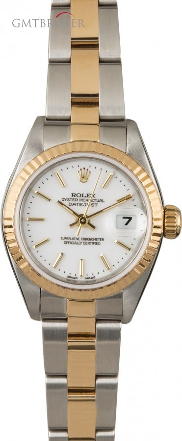 Rolex PreOwned  Datejust 79173 White Index Dial Dial 837274