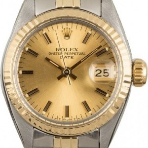 Rolex Date 6917 Champagne Dial Dial 854519