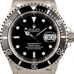 Rolex Submariner 16610 Stainless Steel Oyster Perpetual Perpetual 777590