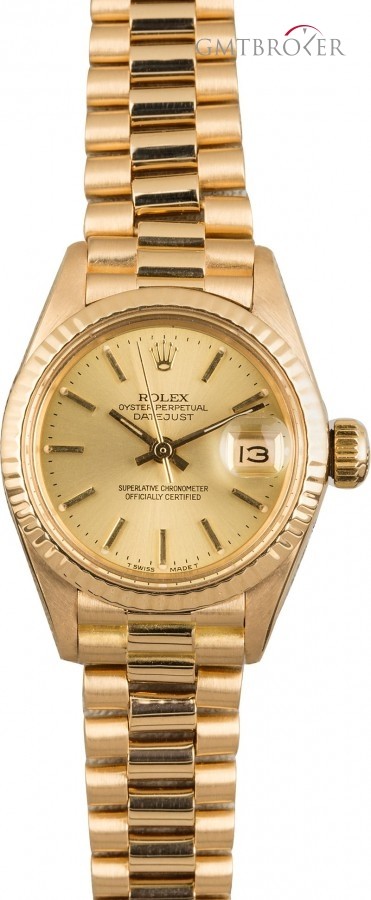 Rolex President 6917 Yellow Gold Champagne Dial Dial 854063