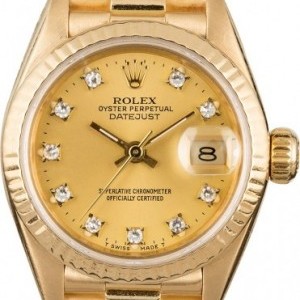 Rolex PreOwned  President 69178 Diamond Dial Dial 846178
