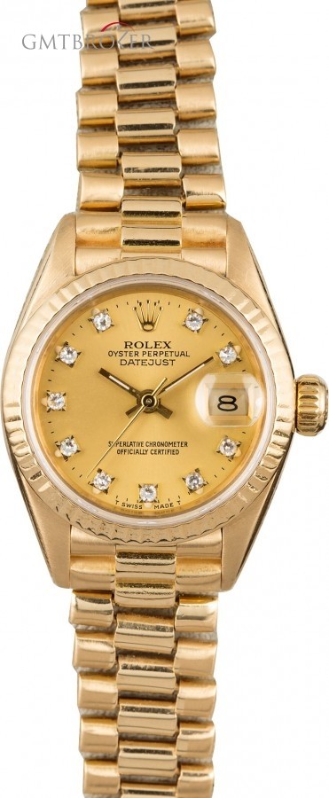 Rolex PreOwned  President 69178 Diamond Dial Dial 846178