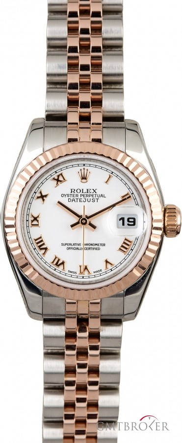 Rolex Datejust 179171 White Roman 179171 824372
