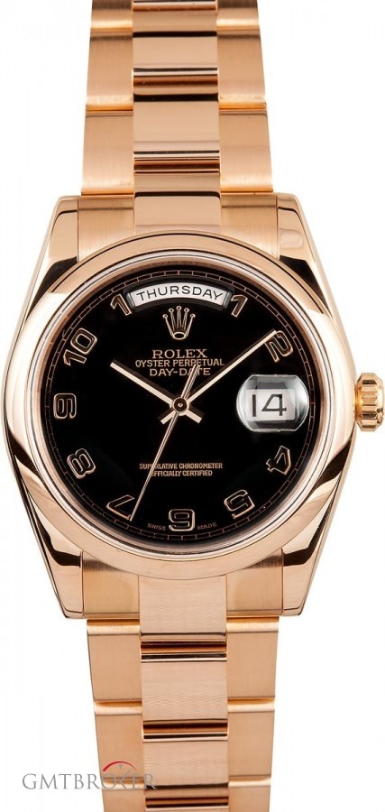 Rolex President 118205 Everose Oyster 118205 843202