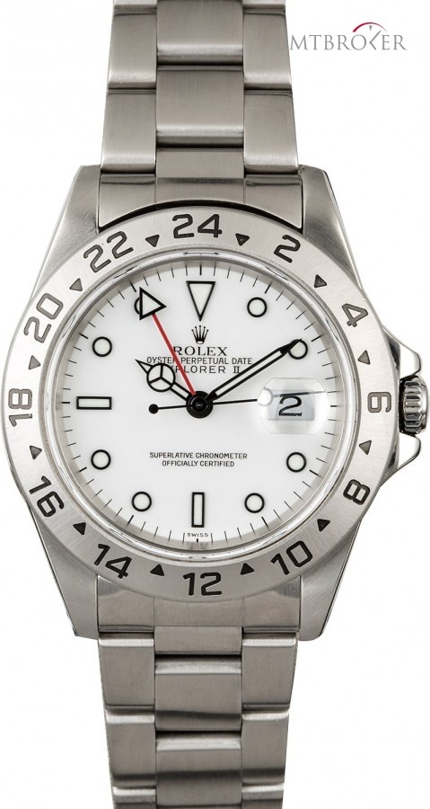 Rolex Explorer II Ref 16570 Steel Watch Watch 834136