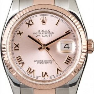 Rolex Datejust 116231 Pink Roman Dial Dial 817325