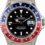 Rolex Mens  GMT-Master 16700 Pepsi Bezel Insert