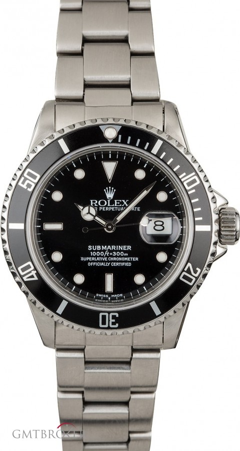 Rolex Used  Submariner 16800 Mens Watch Watch 839587