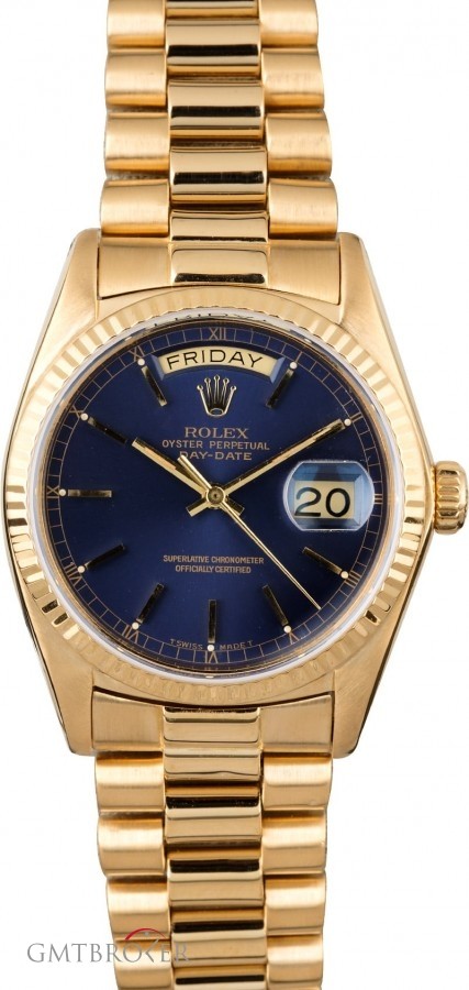 Rolex 18038 Day-Date 18K Yellow Gold President 18038 833899