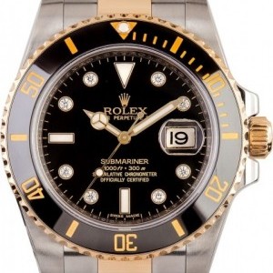 Rolex Submariner Diamond Dial 116613 116613 778184