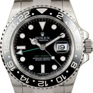 Rolex Mens  116710 GMT-Master Black Ceramic Bezel Bezel 847025